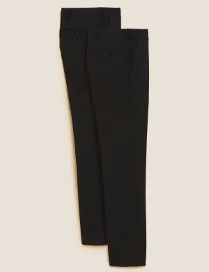 2 pcs. Marks & Spencer regular fit anti-wrinkle trousers