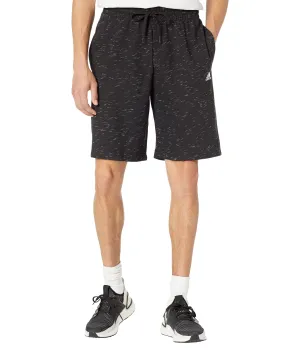 Adidas Essentials Melange Men's Shorts, Black