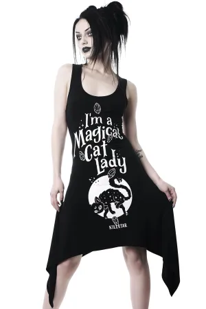 Cat Lady Lace-Up Tunic