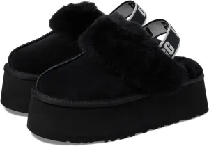 Funkette UGG slippers, black