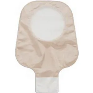 Hollister New Image Two-Piece Drainable Pouch, 2-1/4" Flange, 12" L, Clamp Closure, Ultra Clear