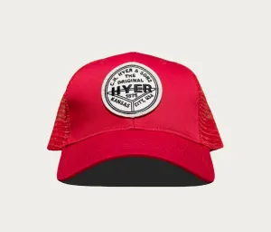 Red Hyer Boots Hat