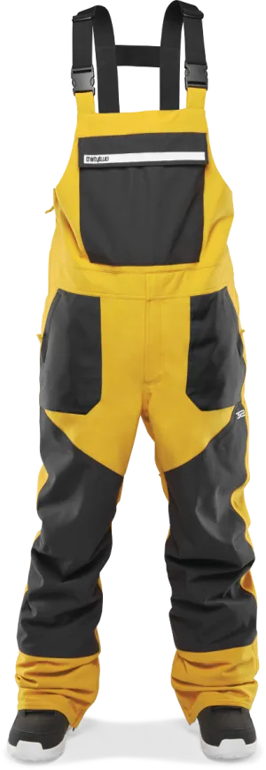 ThirtyTwo Basement Bib Pants Mens Black / Gold